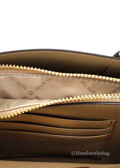 Michael Kors Mercer Medium Pale Gold Messenger Crossbody Bag